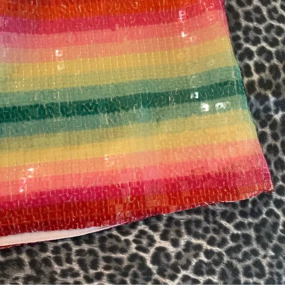 J. Crew Sequin Stripe Tank Top Size Small - Picture 8 of 11